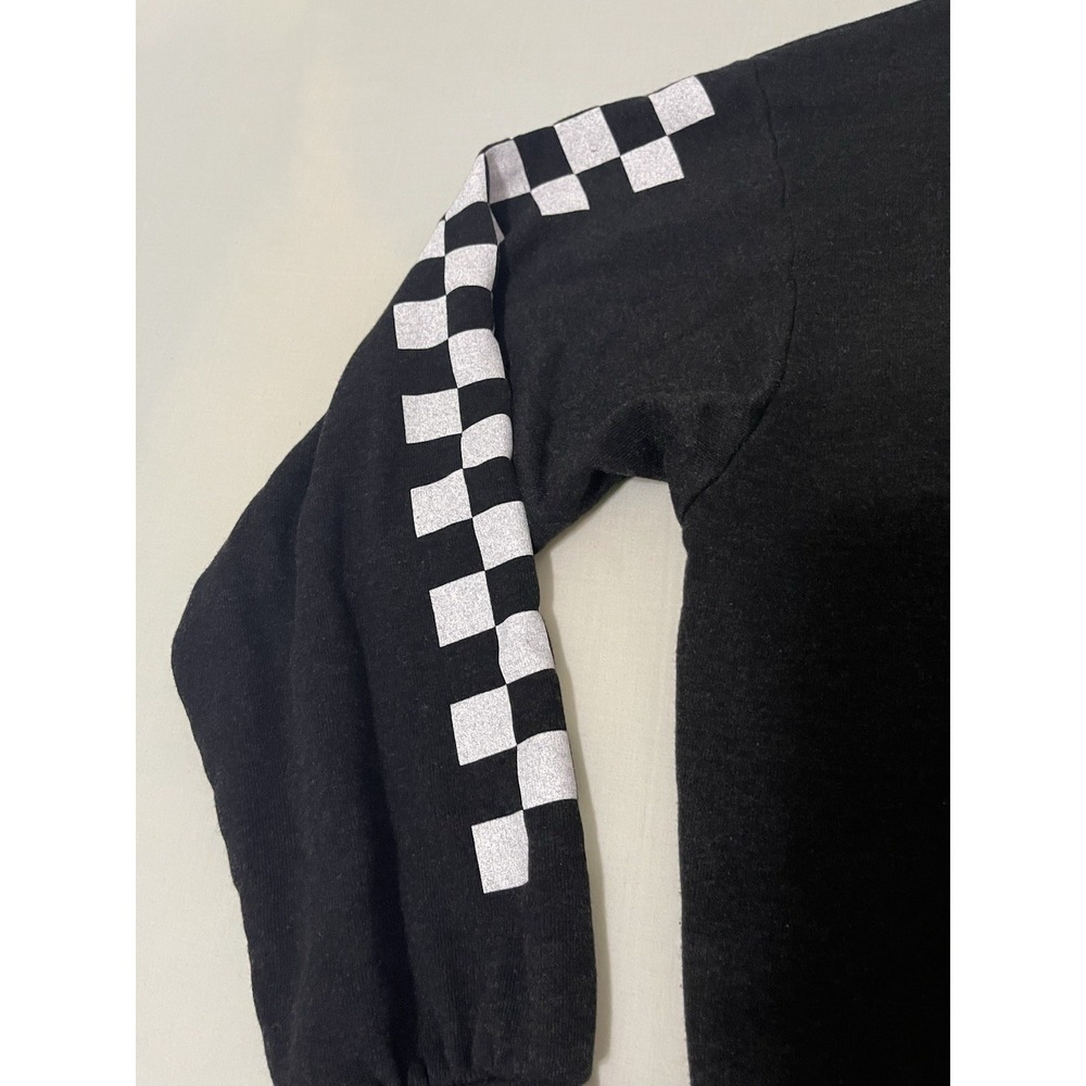 Aviator Nation Unisex Adult Checkered Relaxed Hoodie Pullover Hoodie Small Black - Picture 5 of 8